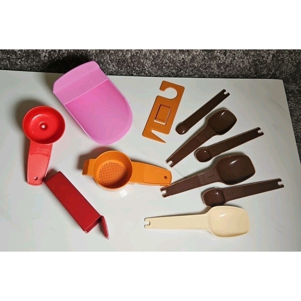 Collection Of Vintage Tupperware Kitchen Gadgets